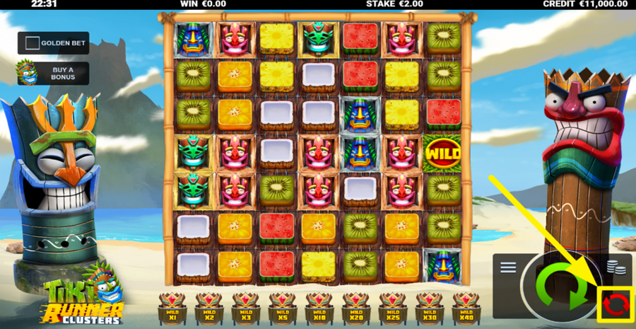 Tiki Runner Clusters Autoplay