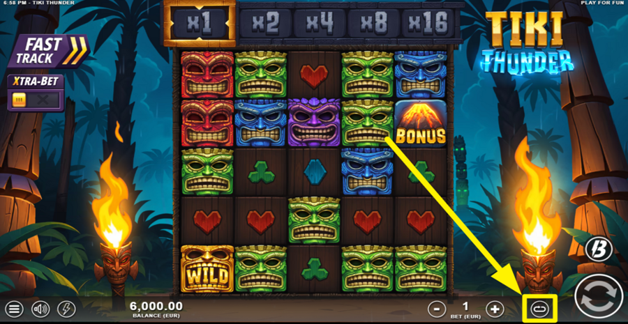 Tiki Thunder Autoplay