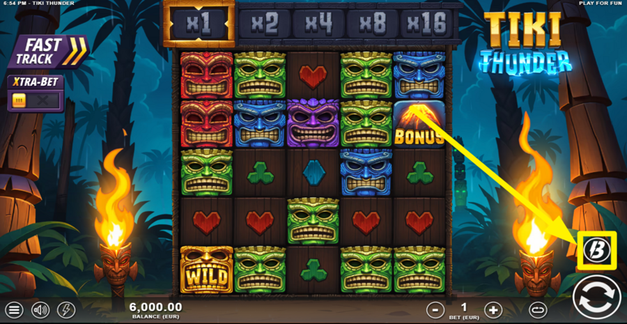 Tiki Thunder Burst Mode