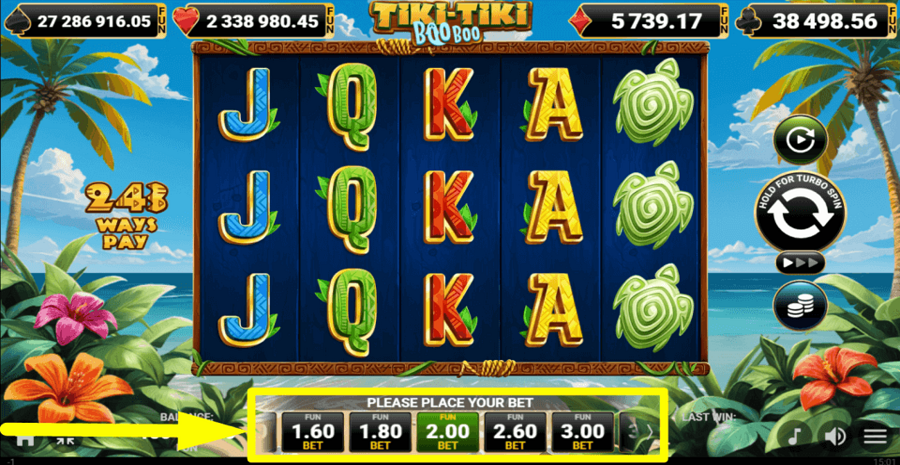 Tiki Tiki Boo Boo Bet Value