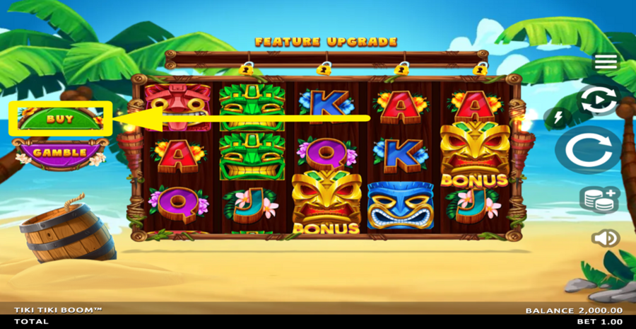 Tiki Tiki Boom Buy Button