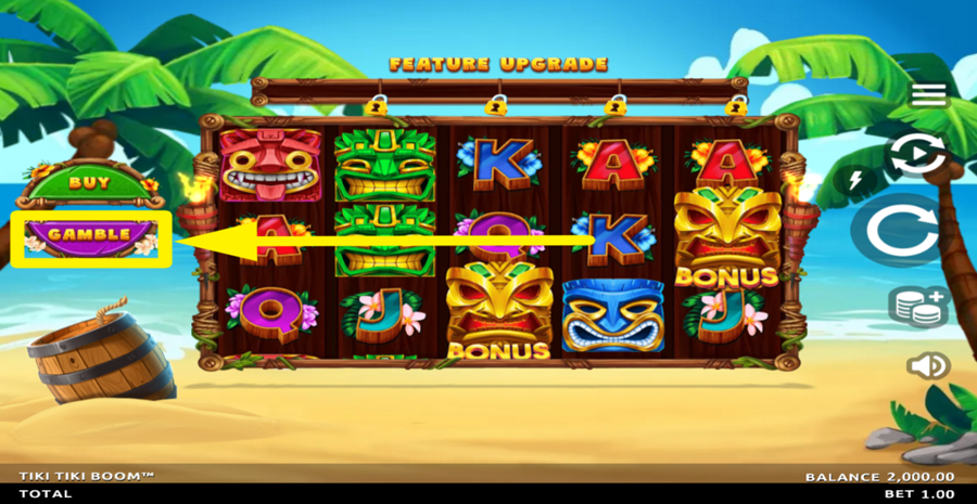 Tiki Tiki Boom Gamble