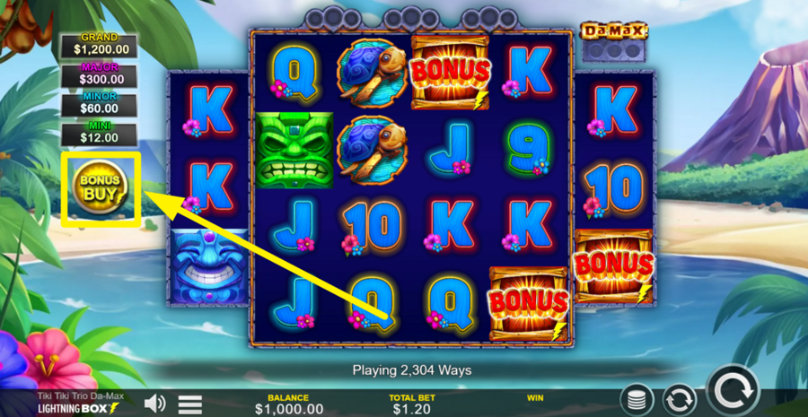 Tiki Tiki Trio Da Max Buy Bonus