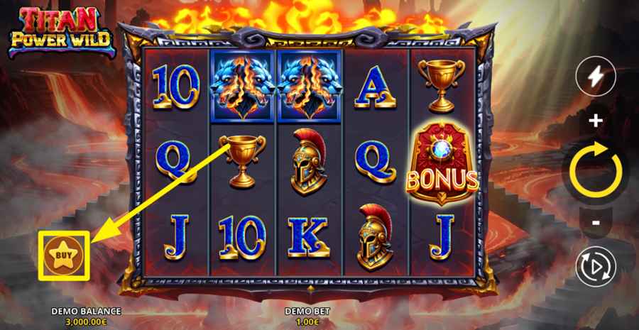 Titan Power Wild Buy Bonus