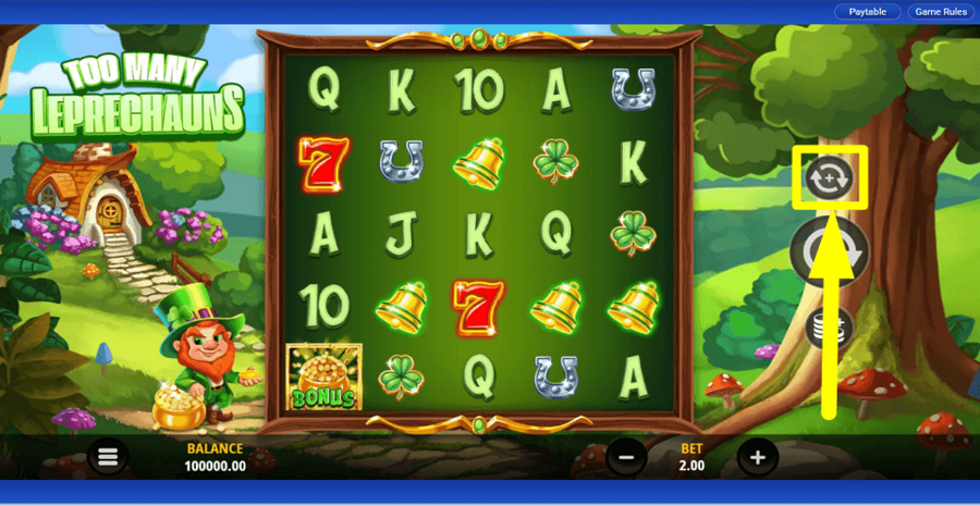 Too Many Leprechauns Autoplay Feature