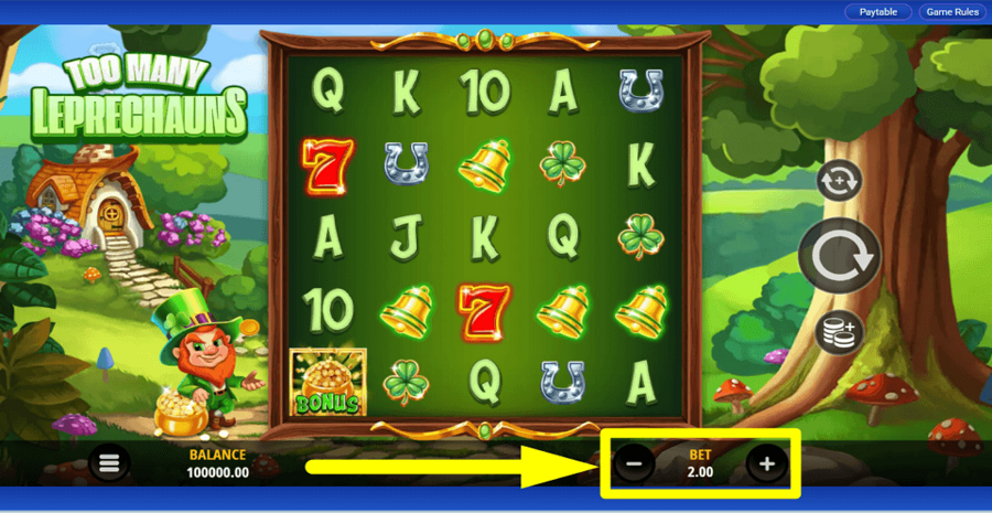 Too Many Leprechauns Bet Value