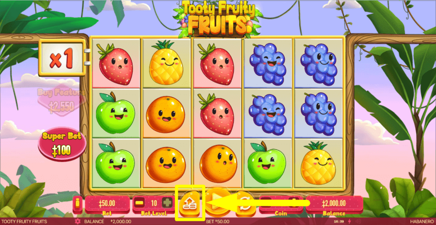 Tooty Fruity Fruits Slot Review, Bonuses & Free Play (96.7% RTP)