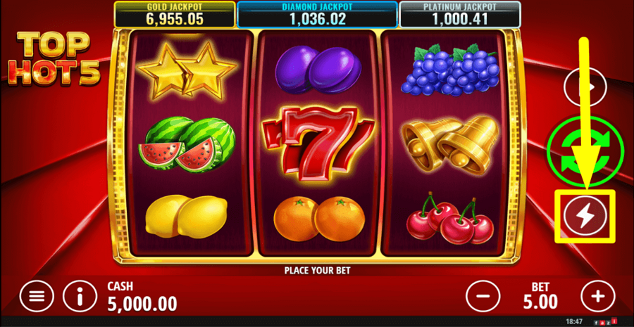 Top Hot 5 Turbo Feature