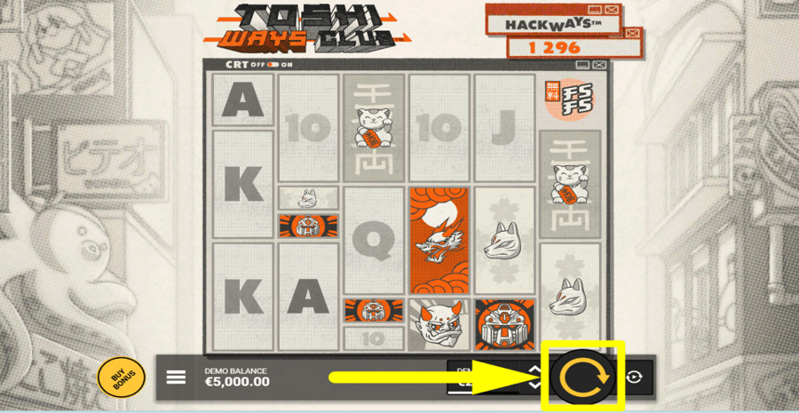 Toshi Ways Club Spin Button