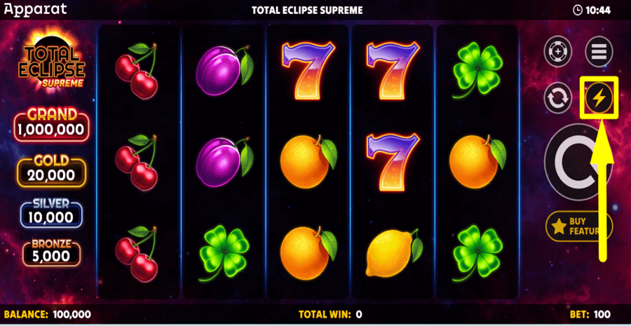 Total Eclipse Supreme Turbo Feature