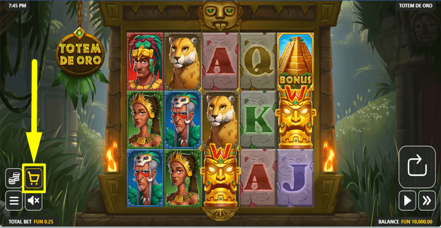 Totem De Oro Buy Feature