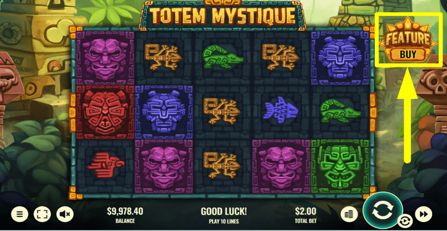 Totem Mystique Buy Feature