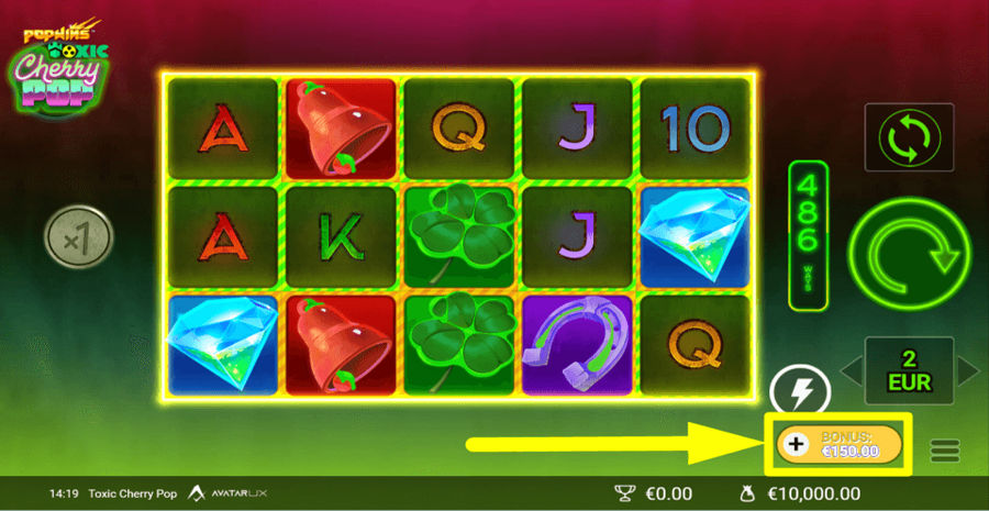 Toxic Cherrypop Buy Feature