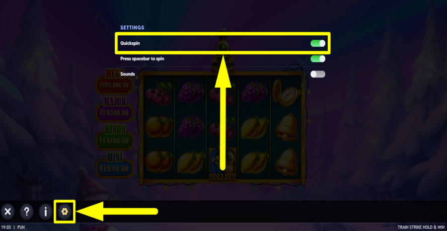 Train Strike Hold And Win Turbo Feature