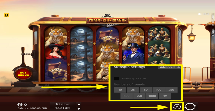 Train To Rio Grande Autoplay