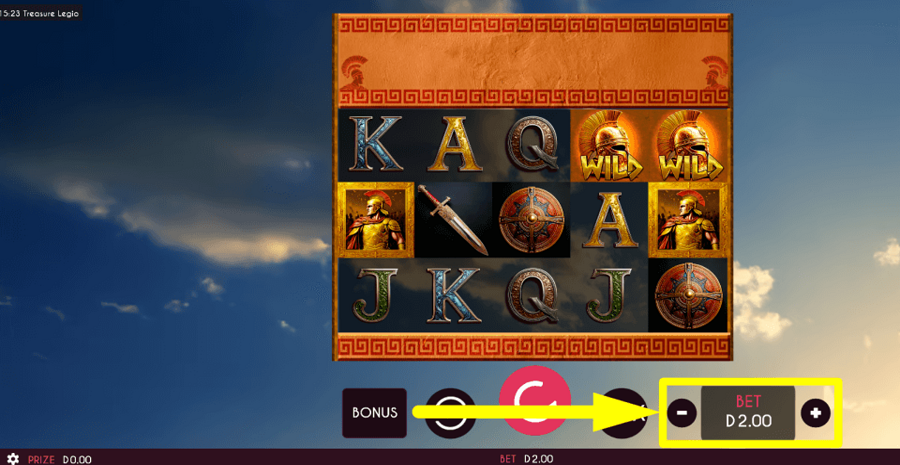 Treasure Legio Bet Value