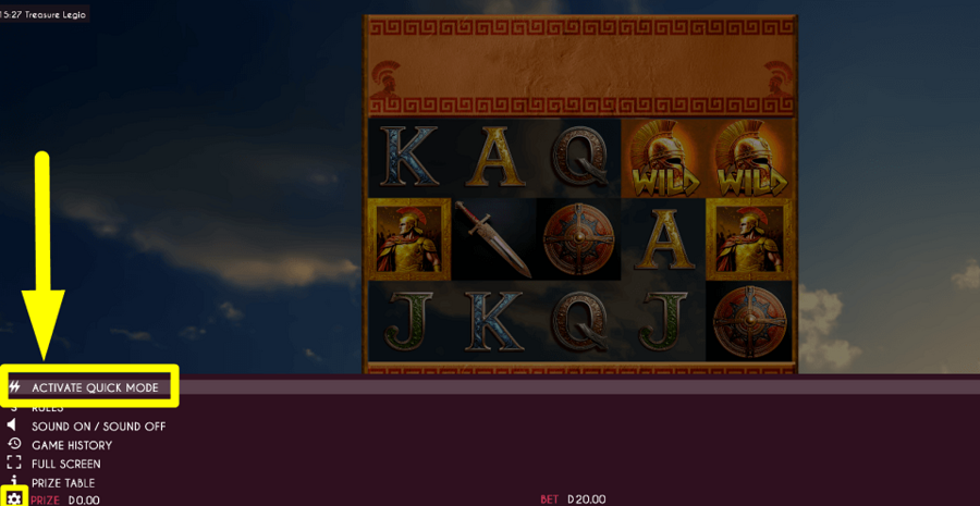 Treasure Legio Turbo Feature