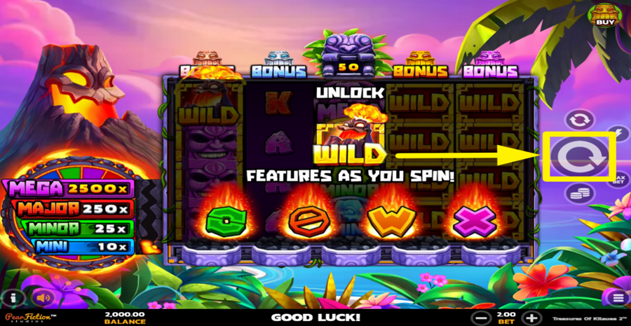 Treasures Of Kilauea 2 Spin