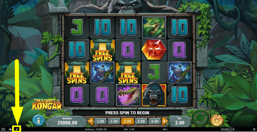 Treasures Of Kongar Turbo Feature