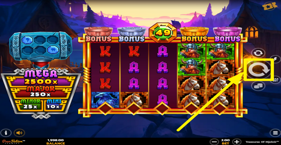 Treasures Of Mjolnir Spin