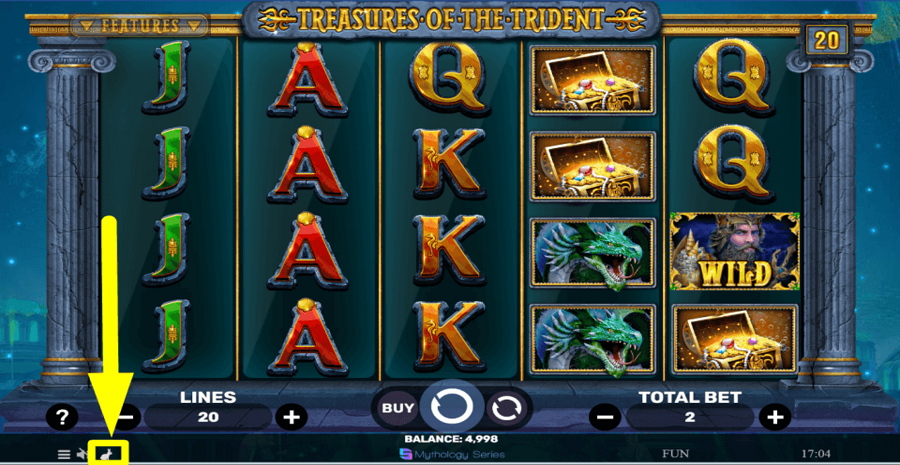 Treasures Of The Trident Turbo Feature