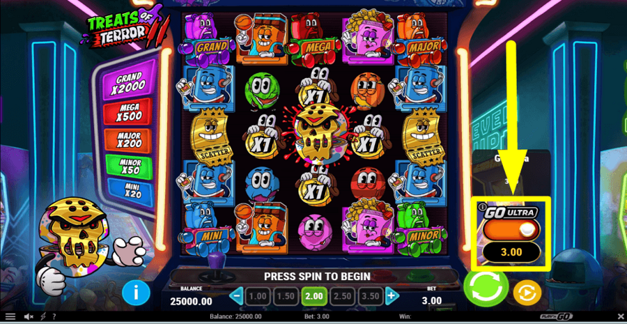 Treats Of Terror 2 Go Ultra Feature