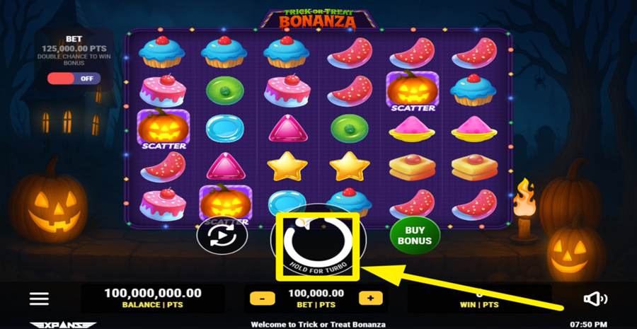 Trick Or Treat Bonanza Turbo