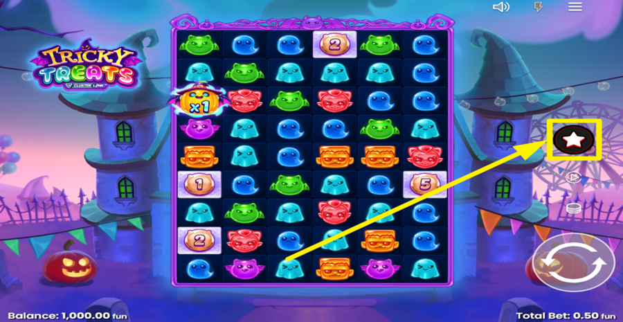 Tricky Treats Buy Bonus