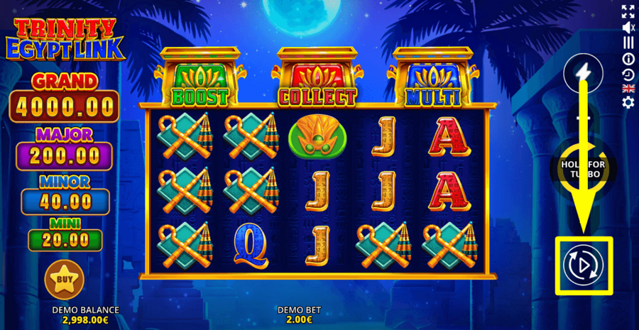 Trinity Egypt Link Autoplay Feature
