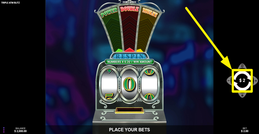 Triple Atm Blitz Spin