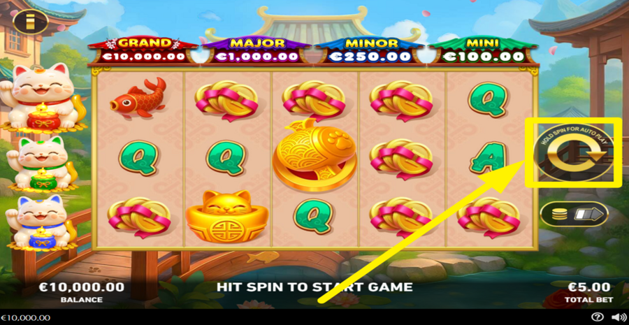 Triple Meow Riches Spin