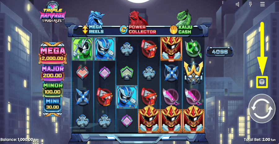 Triple Rampage Bet Value