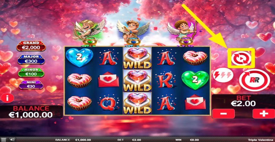 Triple Valentine Autoplay