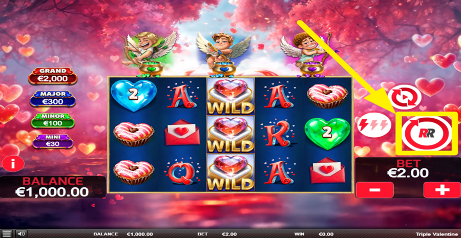 Triple Valentine Spin