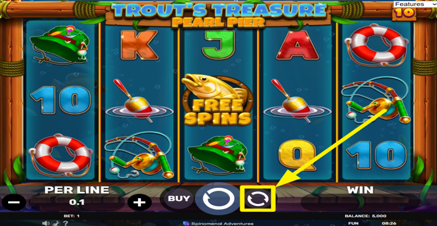Trouts Treasure Pearl Pier Autoplay