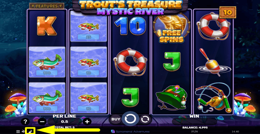Trouts Treasures Mystic River Turbo Feature