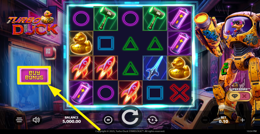 Turbo Duck Buy Bonus