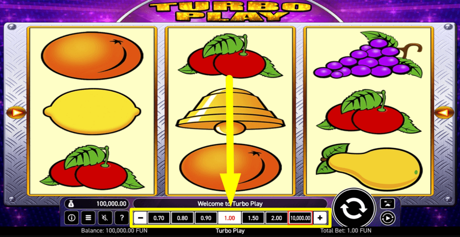 Turbo Play Bet Value