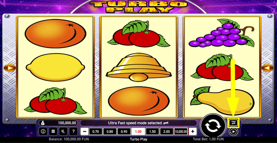 Turbo Play Speed Mode