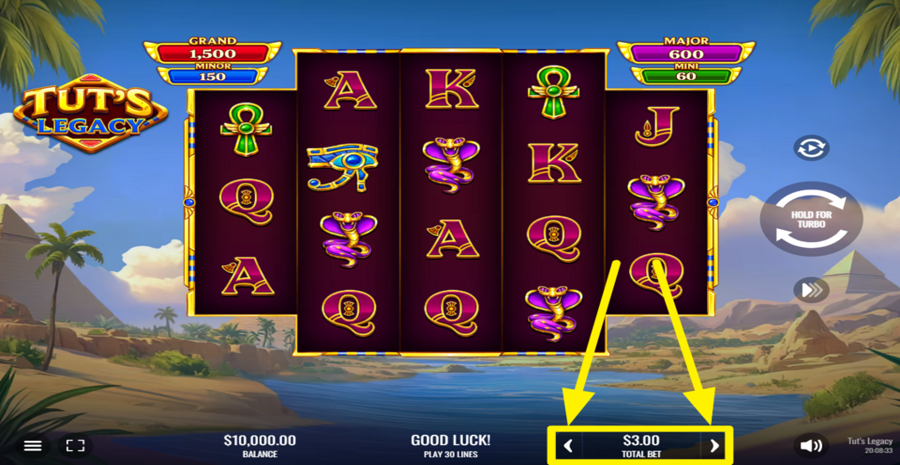 Tuts Legacy Adjust Bet