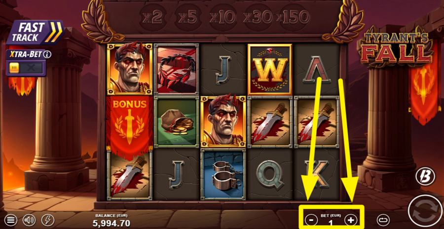 Tyrants Fall Adjust Bet