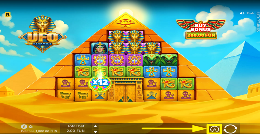 Ufo Pyramids Autoplay