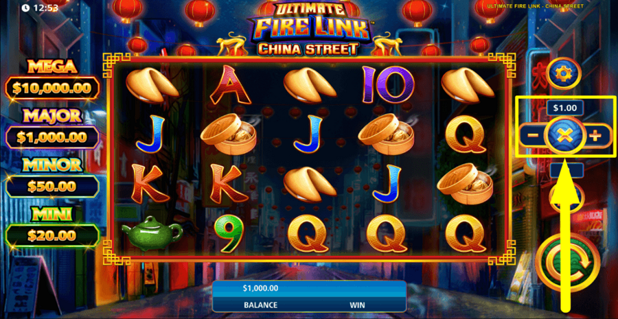 Ultimate Fire Link China Street Bet Value