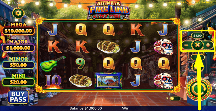 Ultimate Fire Link Olvera Street Bet Value