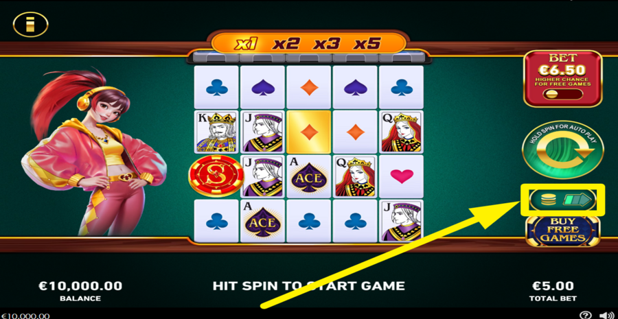 Ultra Ace Adjust Bet