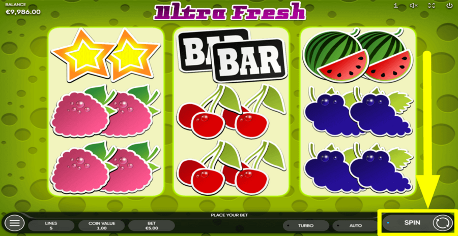 Ultra Fresh Spin Button