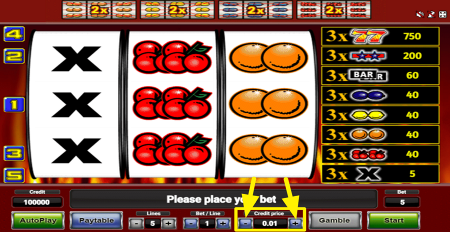 Ultra Hot Adjust Credit Price