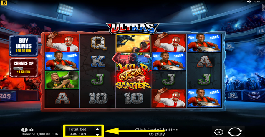 Ultras Adjust Bet