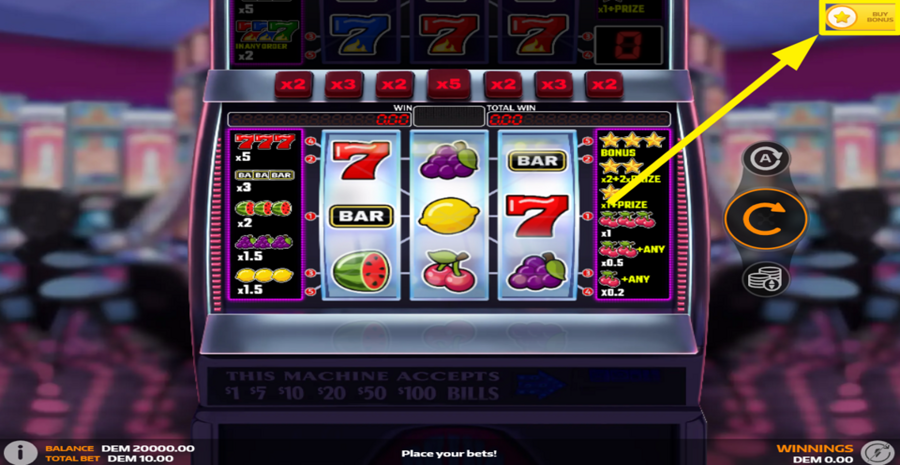 Ultraxtreme 777 Buy Bonus