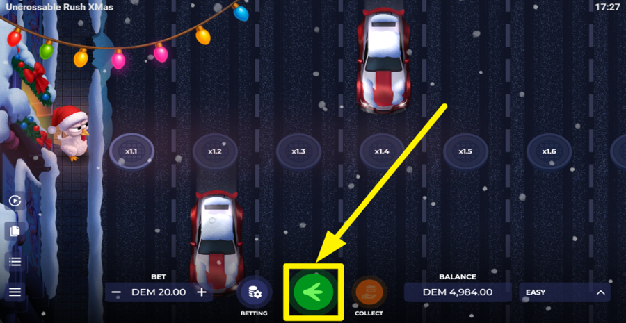 Uncrossable Rush Xmas Play